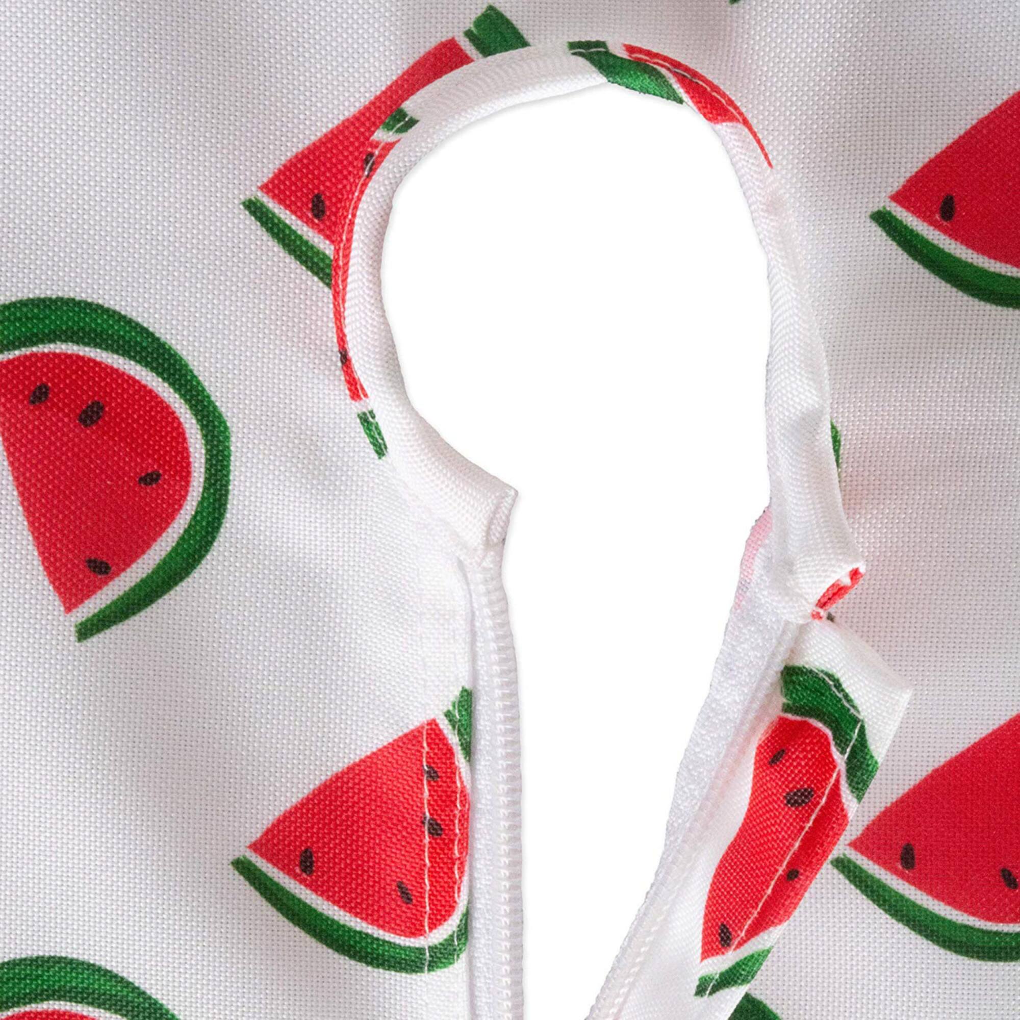 Watermelon Print Outdoor Tablecloth With Zipper 60" x 84"